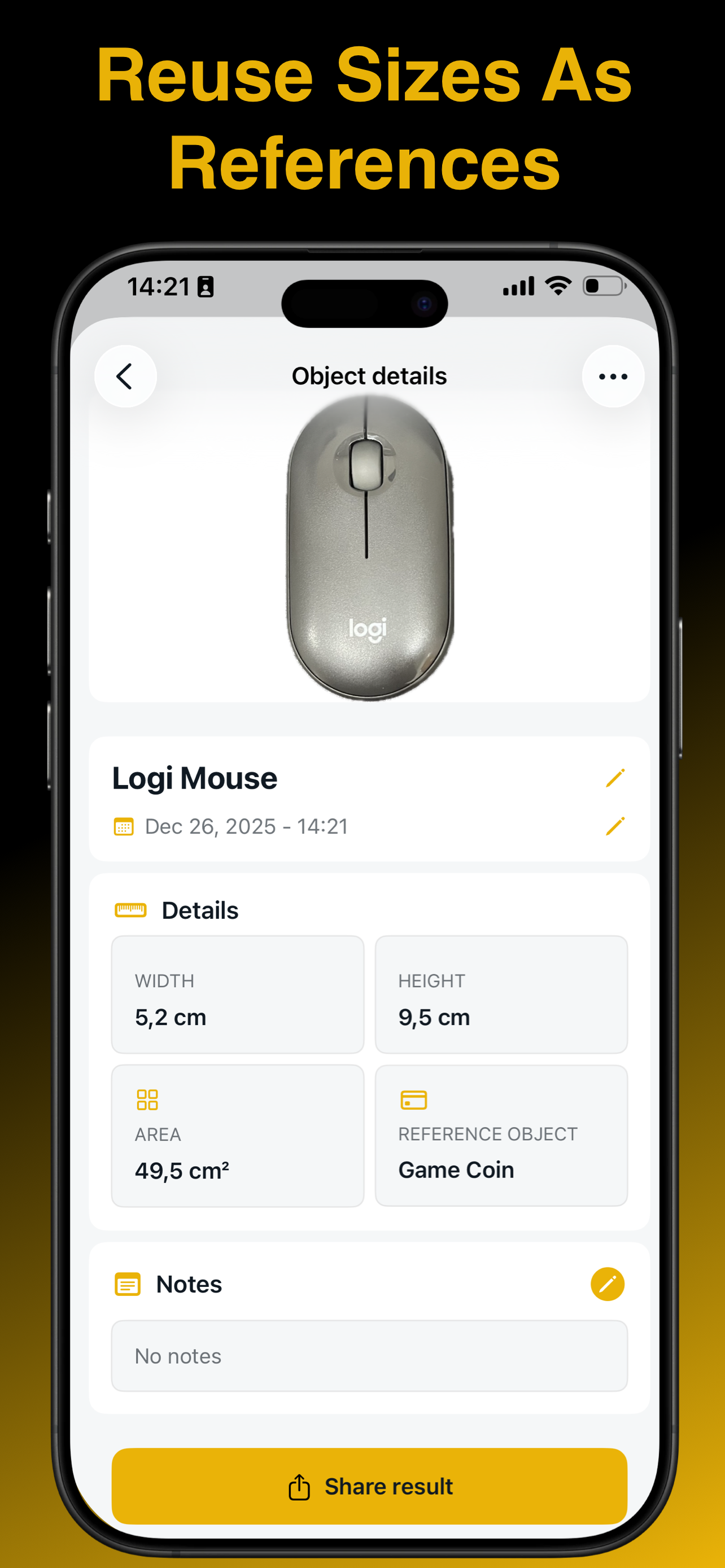 RefSize App Screenshot 6